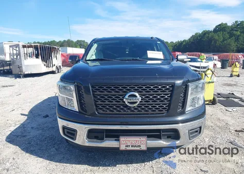2019 Nissan Titan Sv из США, поврежденный, VIN 1N6AA1EK2KN520902